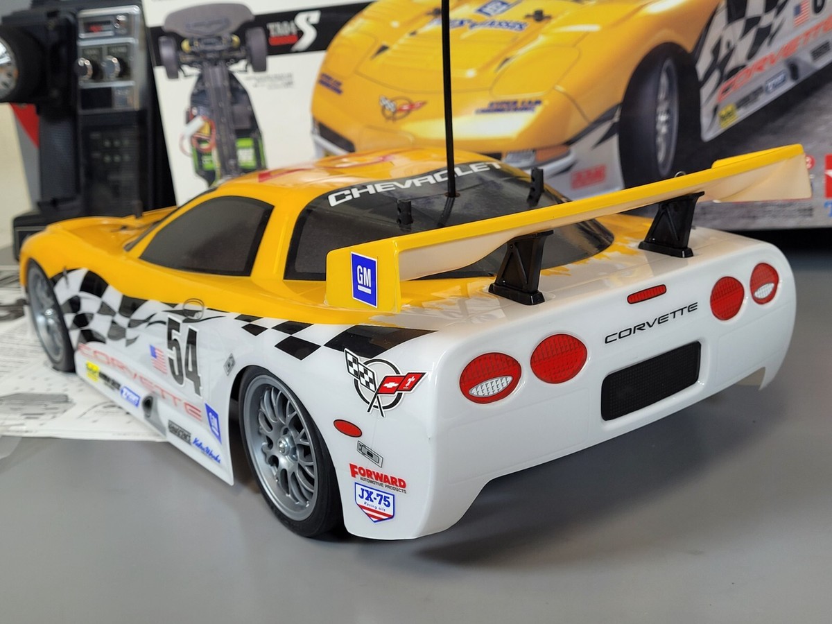 Tamiya 1/10 R/C Corvette C5-R Race Car TA-04S Chassis ESC Tamiya 1/10 R/C Corvette C5-R Race Car TA-04S Chassis ESC