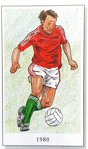 Retro Fußballverein Trikots Bilder im klaren Kühlschrankmagneten - verschiedene Teams - Bild 83 von 92