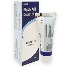 GLYCO 12 Glycolic Acid CREAM 12 Reduce Wrinkles Prevents Acne 30gm Free Shipp