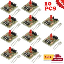 10PC Laser Receiver Sensor 5V Detection Module Non-modulator Tube For Arduino