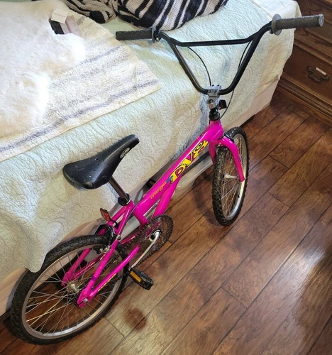 1993 Haro DV8 BMX Bike 😎ALL ORIGINAL Fuchsia.used RARER than Master Blammo etc 