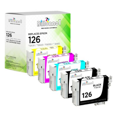Lot Fits Epson T126 Ink Cartirdges Stylus NX330 NX430 Workforce 840 845