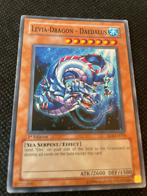 Levia-Dragon - Daedalus - SD4-EN010 - Common - 1st Edition - LP - YuGiOh!