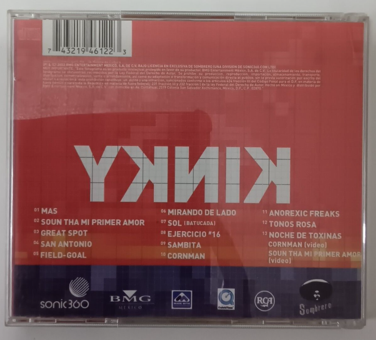 KINKY - KINKY - 2002 MEXICAN CD ALBUM, LATIN ROCK | eBay