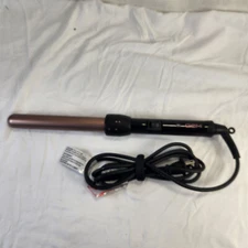 GEM Designer Professional Ceramic Hair Styling Iron- Single Cylinder and Base