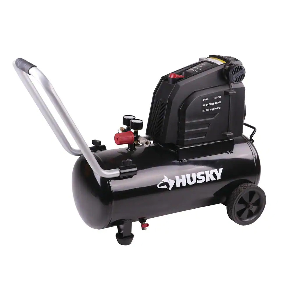 Portable With Wheels Oil-free Removable Handle