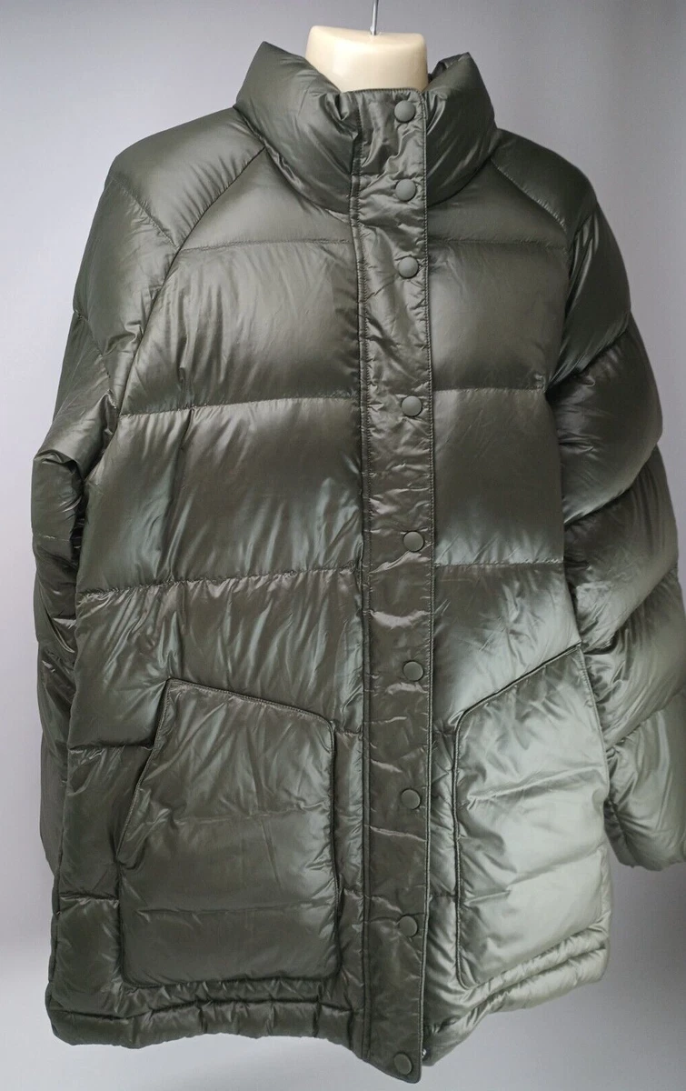 Patagonia Women's Green Raven Rocks Water Repellent 700 Down Jacket Size  Large