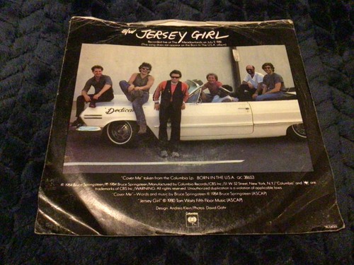 Bruce Springsteen Cover me / Jersey Girl 7" styrene single record - 第 2/4 張圖片