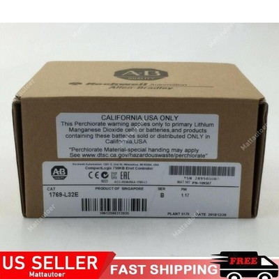 AB 1769-L32E SER B CompactLogix EtherNet Processor 1769L32E New Factory Sealed