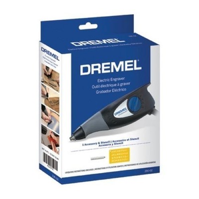 Dremel Electric Engraver Tool 290 02 With Accessory Stencil