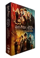 The Wizarding World Harry Potter Fantastic Beasts 10-Film Collection DVD Set