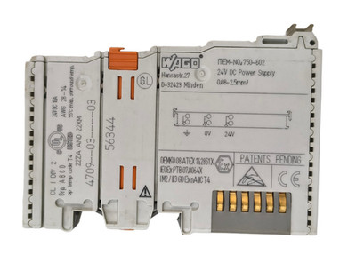 Wago Fieldbus Power Segment Module Potential Supply Passive 24VDC 750-602 IP20