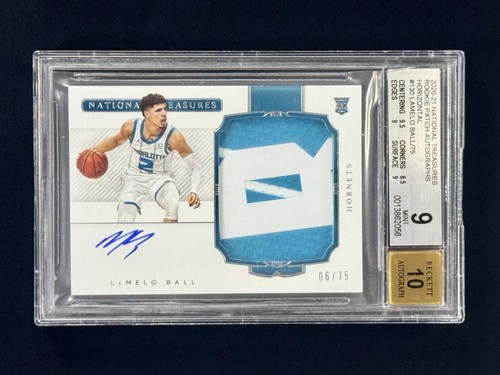 LaMelo Ball [Patch Autograph] #130 2020 Panini National Treasures card