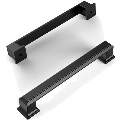 #ad 10 Pack Matte Black Kitchen Cabinet Pulls 5quot; Hole Centers $81.99