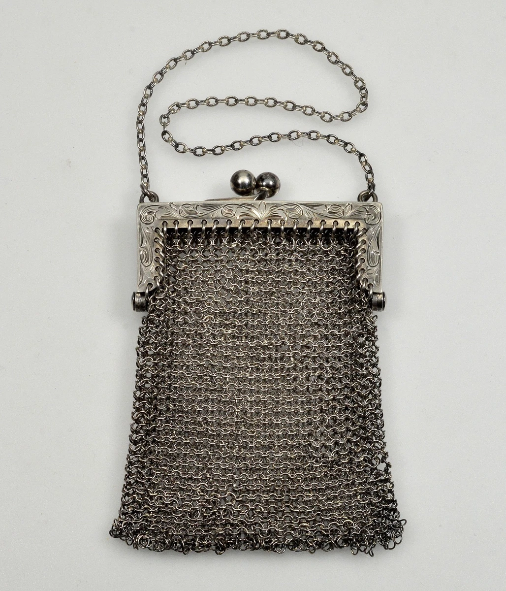 25+ Mesh Purse Victorian Vintage Bags, Handbags & Cases for sale