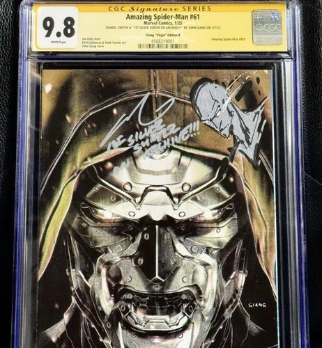 Amazing Spider-Man #61 CGC 9.8 Jon Giang-1st Silver Surfer remark in the Archive