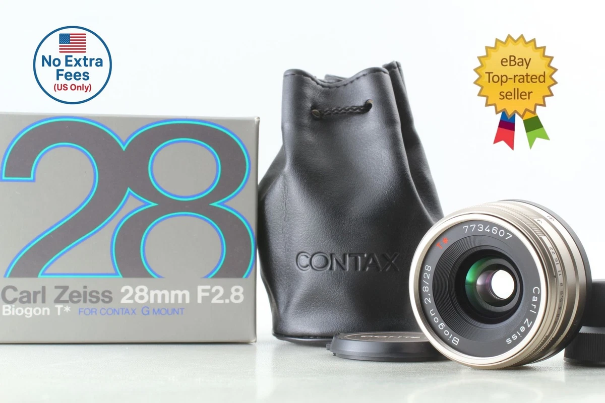 美品 CONTAX G Biogon 28mm F2.8 T* G1/G2レンズ Contax G 28mm Focal Camera Lenses for sale | eBay