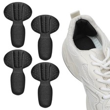 4PCS Black Heel Cushion Pads for Shoes High Heels Flat Inserts