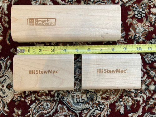Stew Mac 12" Radius Sanding Blocks