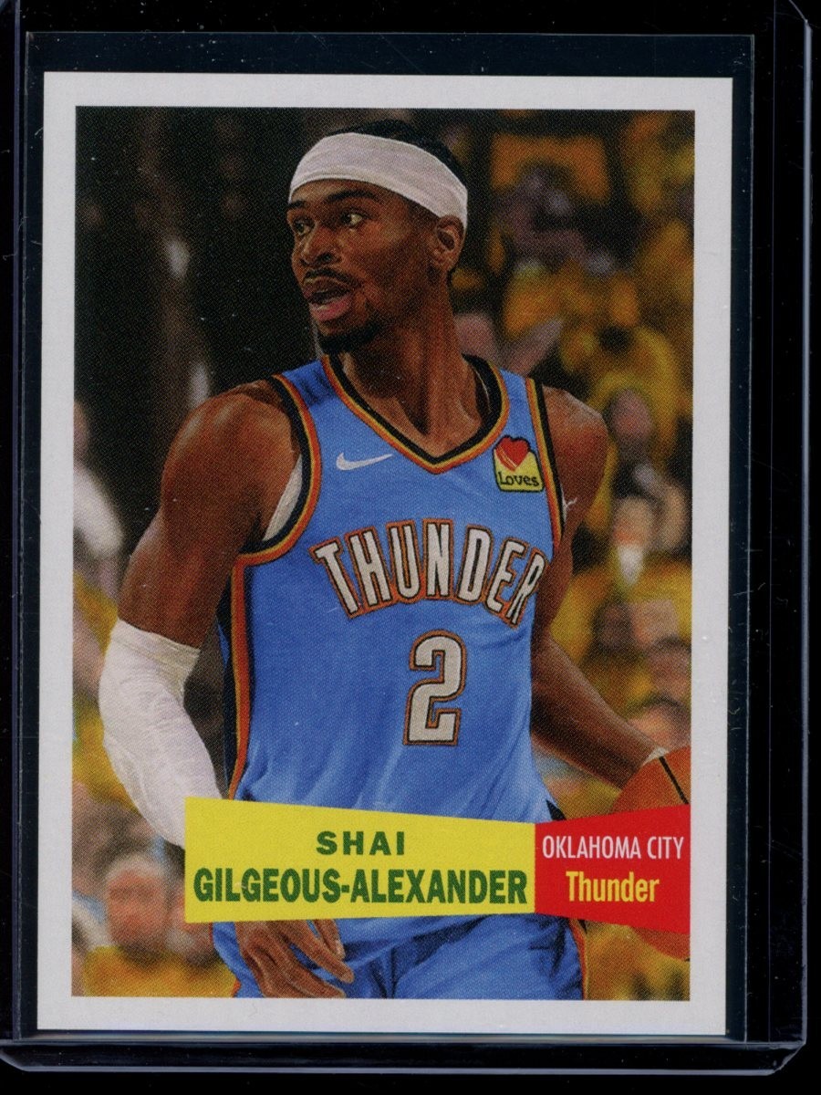 2025-26 Topps NBA Living Set #7 Shai Gilgeous-Alexander Card (Qty)