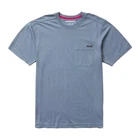 Wolverine Men Classic Short Sleeve Pocket Tee Stormy Blue XL Apparel