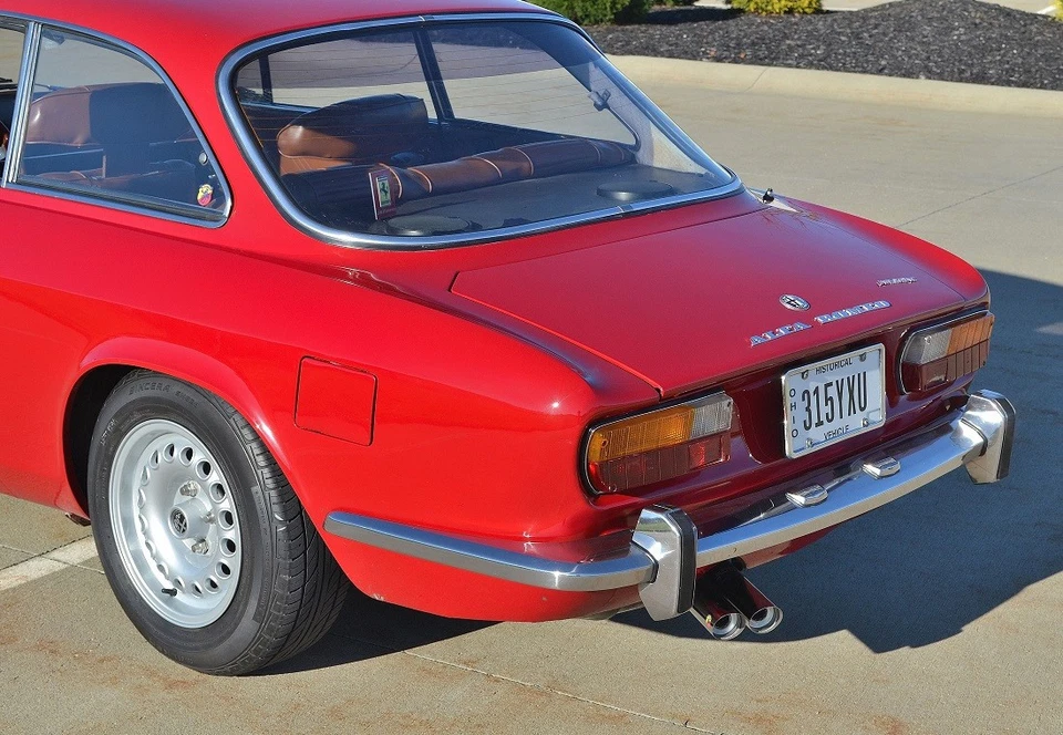 Alfa Romeo 1750 GTV-2000 GTV, 105 series, original Abarth exhaust system(NOS) - Image 4 of 4