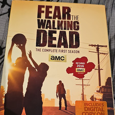 AMC Fear the Walking Dead Complete First Season DVD Kim Dickens Cliff Curtis