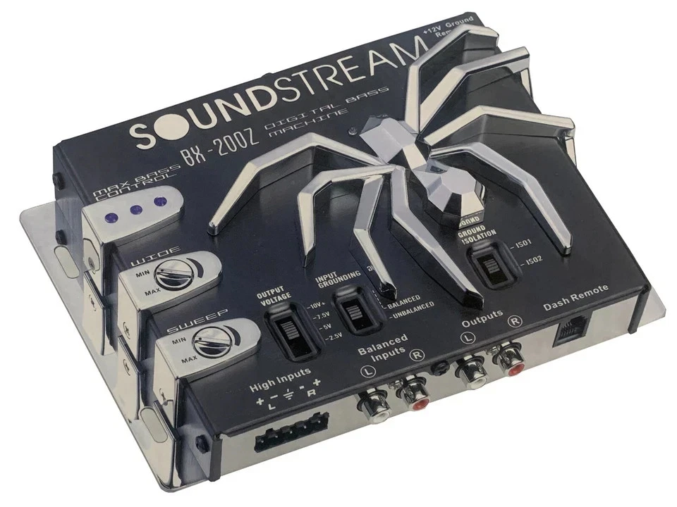 Soundstream BX-20Z - Black Digital Bass Reconstruction car Processor Epicenter - Image 2 of 4
