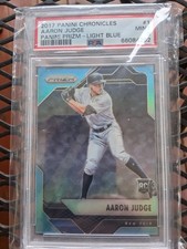2017 Prizm Aaron Judge Light Blue Prizm Holo ...