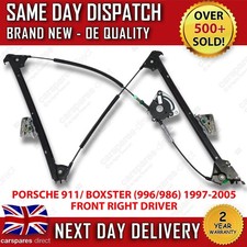PORSCHE 911 996 BOXSTER 986 1997-2005 FRONT RIGHT DRIVERS SIDE WINDOW REGULATOR
