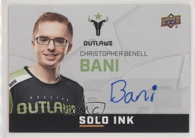 2017-18 Upper Deck Overwatch League Inaugural Set Solo Ink Bani #SI-BA Auto ta9