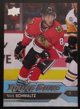 16/17 UD S1 Young Guns #229 Nick SCHMALTZ RC Utah MAMMOTH