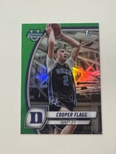 2025 Cooper Flagg Bowman Chrome U 1st Bowman /99 Green #16