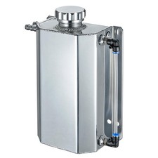 Universal 2l Aluminum Coolant Overflow Tank - Radiator Reservoir Expansion Tank Universal 2l Aluminum Coolant Overflow Tank - Radiator Reservoir Expansion Tank
