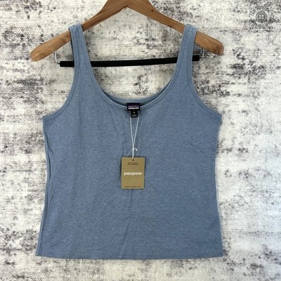 NWT Patagonia Trail Harbor Tank Light Plume Grey Woman's Medium - MSRP $39 52881