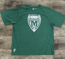 WNBA Minnesota Lynx Adidas Climalite Men’s XL Green Short Sleeve Shirt