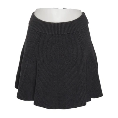 Gap, jupe, taille : S, gris, coton, unicolore, tricot tressé, femmes #YQL - Photo 1/4