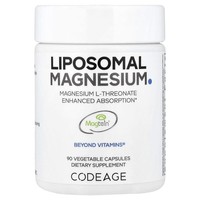 Codeage Liposomales Magnesium-L-Threonat, 90 Pflanzliche Kapseln