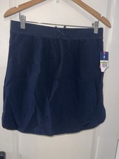 NWT Izod Girls Plus Size Navy Skort Size 14.5 Skirt Shorts