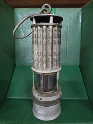 Vintage Permissible Flame Safety Lamp Miners Light Equipment Gas Fuel