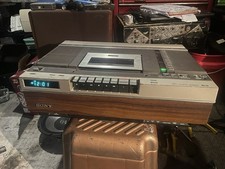 Sony SL-5600 Super Betamax VCR Beta Vintage Powers up untested