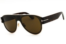 TOM FORD LYLE-02 FT1074 51J Sunglasses Mastic Frame Roviex Lenses 58mm