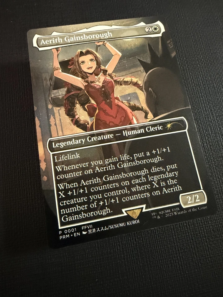 Aerith Gainsborough MTG RC PROMO NM Non-Foil | FINAL FANTASY P 0001 FFVII - Image 3 of 4