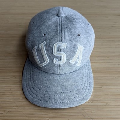 新品25SS POLO RALPH LAUREN SPORTS CAP GREY 90's Vintage Polo Sport Ralph Lauren Grey Fleece USA Spell Out Hat