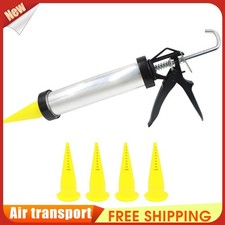 Carp Fishing Boilie Gun with 4pcs Spare Nozzles Sausage Bait Ball Making Tackle