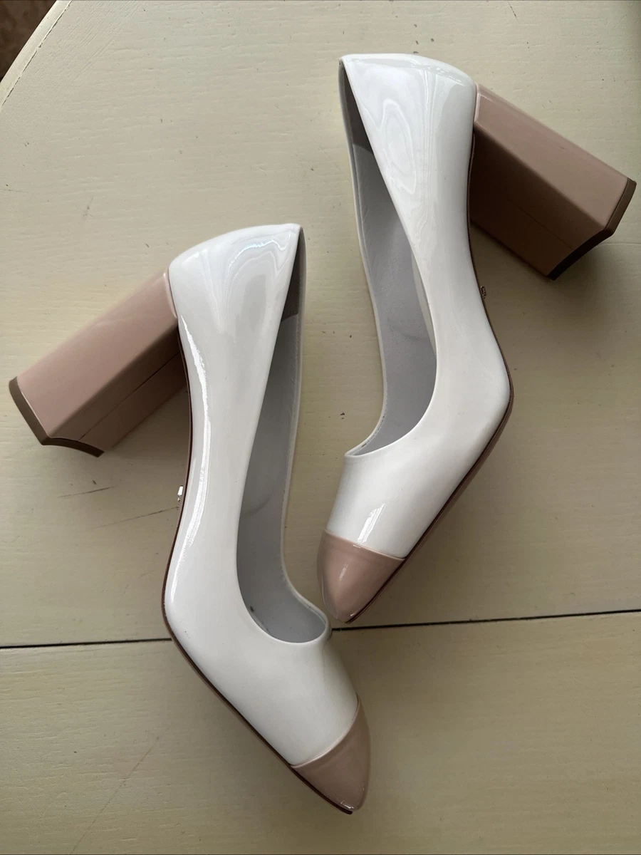 靴 PRADA mary jane square toe heels white PRADA mary jane square toe heels white 【公式通販】