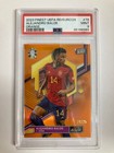 TOPPS FINEST UEFA EURO 24 2023-2024 ALEJANDRO BALDE SPAIN PARALLEL 24/25 PSA 9.