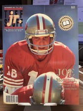 Tuff Stuff Jr Sept 1991 Joe Montana San Francisco Tuff Stuff Jr Sept 1991 Joe Montana San Francisco