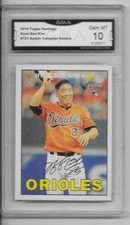 2016 Topps Heritage Variation High #721 Hyun-Soo Kim (Action) Image   GMA 10
