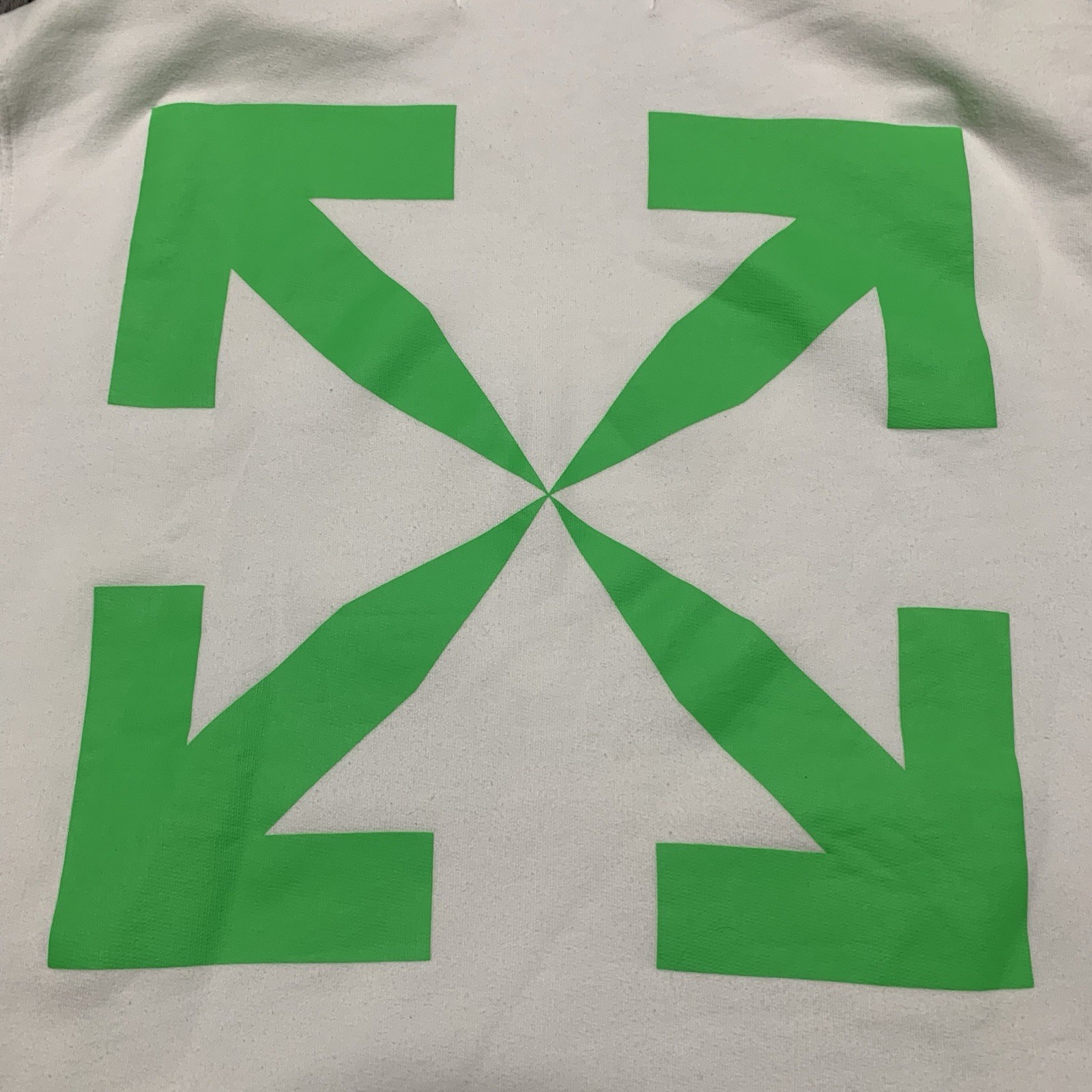 Off White Medium Pascal Arrows White Hoodie Virgi… - image 4